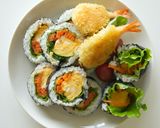 A picture of step 5 of Simple gimbap that leaves you feeling light and fresh 🍙🥕🍃.
