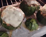 Foto del passaggio 8 della ricetta Zucchine tonde ripiene light veg 💚