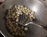 A picture of step 1 of Makhana kheer.