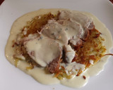 Foto del paso 4 de la receta: Solomillo De Cerdo Con Salsa Roquefort Y Patatas Rosti