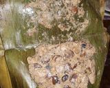 A picture of step 5 of Black soup(obhebe).
