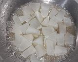 A picture of step 4 of Petha.