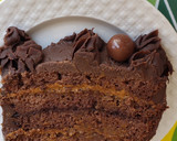 Foto del paso 12 de la receta: Torta de chocolate cubierta con ganache de chocolate