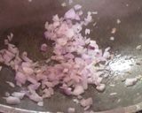 A picture of step 6 of Gobhi bhuji.