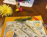 Hình bước làm 3 của món California Rolls Sushi