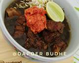 107. Rawon Daging Sapi langkah memasak 7 foto