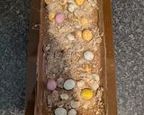 A picture of step 5 of Homemade mini egg chocolate bar.