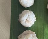 Foto langkah ke 6 dari resep Bola Lemper Goreng isi Ayam Rendang.