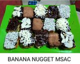 Foto langkah ke 8 dari resep Banana nugget very Low carb (no tepung) Cemilan diet..