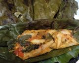 Foto langkah ke 8 dari resep Pepes ikan teri gurih, enakk 🤤.