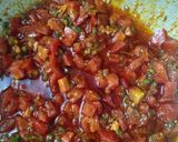 A picture of step 2 of Baked Paw Bhaji Lasagne.