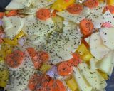 Foto del paso 1 de la receta: Pollo al horno con guarnición
