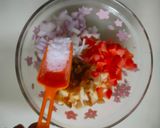 A picture of step 3 of Guava raisin salsa.