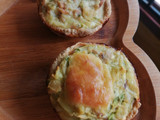 Canastitas de verduras y atún