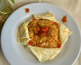 Foto langkah ke 7 dari resep Nasi Goreng Selimut Merah Putih.