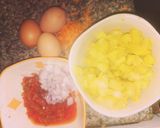 A picture of step 1 of Potato pie II.