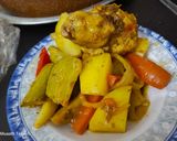 صورة لخطوة 8 من وصفة دجاج وخضار بكيس الشواء 🍗🫑🥕
