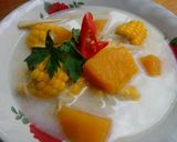 Foto langkah ke 5 dari resep Sayur Santan Labu Jagung.