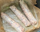 รูปขั้นตอนการทำที่ 2 ของ ไส้กรอกหมู สูตรสุขภาพ