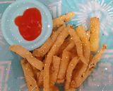 Foto langkah ke 3 dari resep Kentang goreng keju.