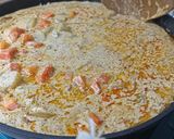 Foto langkah ke 9 dari resep Ebi Furai Curry Creamy Pasta.