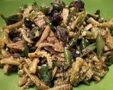 Foto langkah ke 9 dari resep Tumis Putren Buncis dan Ampela Hati.