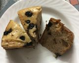 A picture of step 4 of Banana chocochip cake.