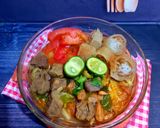 Foto langkah ke 4 dari resep Soto Mie khas Bogor.