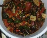 Foto langkah ke 3 dari resep Klothok lombok ijo ale.