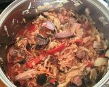 Bigos o lekkim zabarwieniu egzotycznym krok przepisu 4 zdjęcie