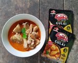 Foto langkah ke 4 dari resep Gulai Ayam dan Nangka Muda.