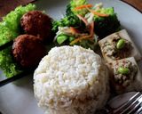 素毛豆蒸釀豆腐/素釀鮮東菇【影音】的食譜步驟4照片