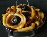 Foto del paso 9 de la receta: Calamares con aceitunas negras