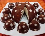 Foto langkah ke 7 dari resep Puding Polkadot Beranak.