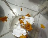 Foto langkah ke 2 dari resep Bolu Kukus Labu Kuning.