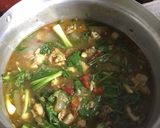 รูปขั้นตอนการทำที่ 4 ของ แกงไก่ใส่ฝักเขียว