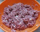 A picture of step 2 of Sausage and Stracchino Bruschetta.