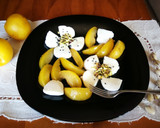 Foto del paso 3 de la receta: Postre de mozzarella y ciruela amarilla
