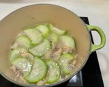 速成料理 |鹽麴絲瓜煨麵的食譜步驟5照片