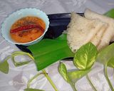 A picture of step 5 of Neer dosa.