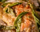 A picture of step 3 of Lower Fat Chicken In Sage Butter.