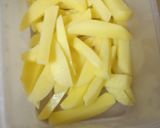 A picture of step 1 of Fries aloo Pakoras.
