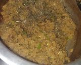 A picture of step 2 of Qeema Samose.