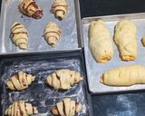 Foto langkah ke 3 dari resep Croissant Dark Cooking Chocolate (Bakulanku).
