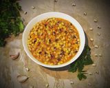 A picture of step 14 of Minestra with Triddhi and Black-Eyed Peas.