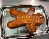 Une image de l'étape 14 de Gâteau bonhomme à la pistache et noix de cajou.