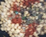 Foto del paso 4 de la receta Salteado de Garbanzos, Calabacín y Puerros a la Mantequilla de Ajo Negro
