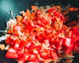Hình bước làm 3 của món Lasagne Sốt Bò Bằm Bolonaise
