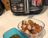 รูปขั้นตอนการทำที่ 8 ของ หมูกรอบกรุบๆๆ ด้วยหม้อทอดไร้น้ำมัน(Crispy Pork Airfryer)