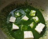 পালং পুদিনা পনির (palang pudina paneer recipe in Bengali) রেসিপি ধাপ - 8 ছবি